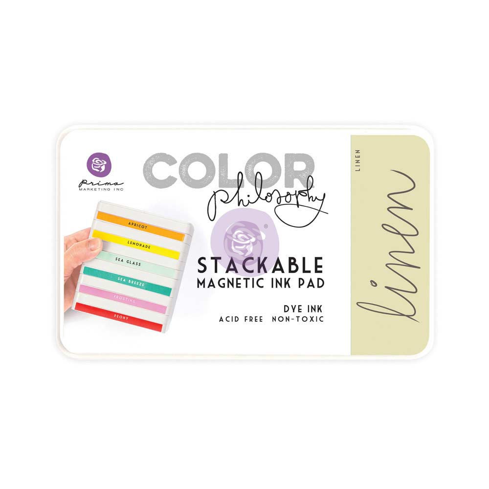 Color Philosophy Stackable magnetic ink pad- Linen