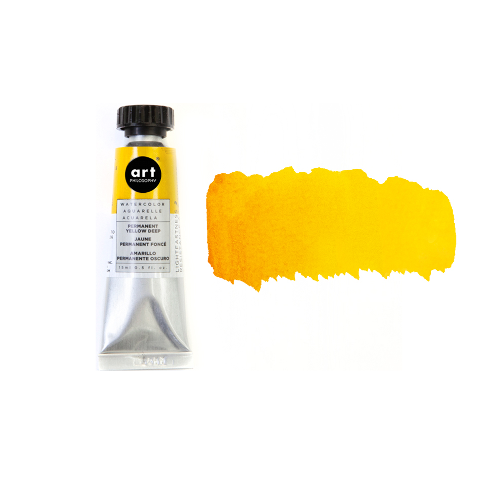 Art Philosophy® Artist Grade Watercolor Tubes - Yellow Ochre