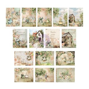 Homegrown Collection 3X4 Journaling Cards - 45 sheets - 15 designs x 3 sheets each