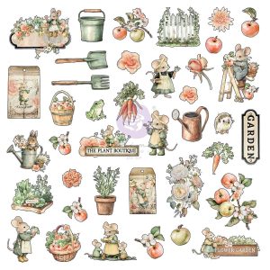 Homegrown Collection Ephemera - 78 pcs