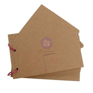 Homegrown Collection Chipboard Album Cover - Storybook Moments - 6 chipboard pages, metal ring-bound