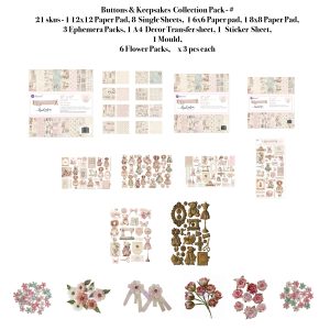 Buttons & Keepsakes Collection Pack